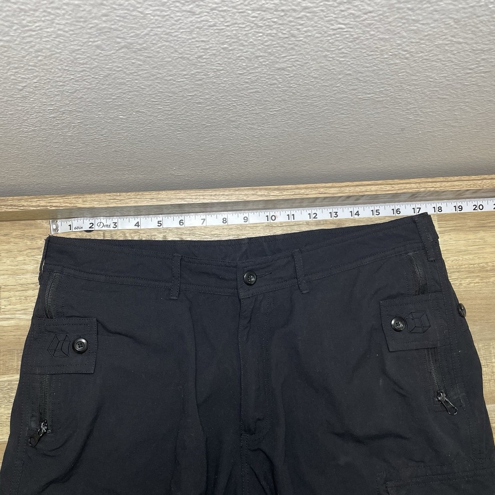 Clothing Arts P Cubed Pick Pocket Proof Adventure Travel Pant 35x29 Black - Picture 5 of 6